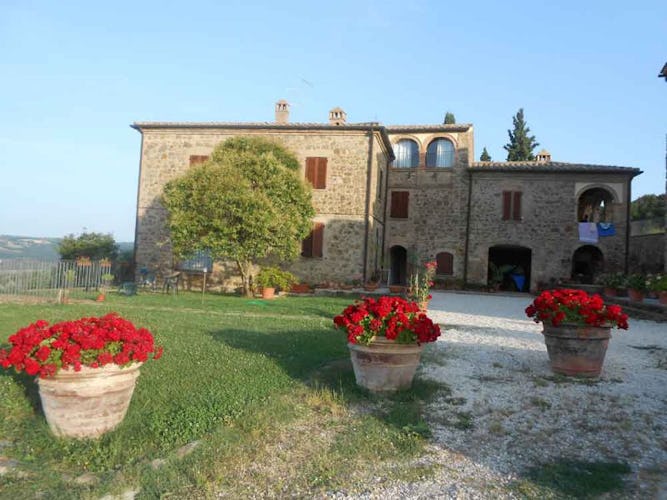 I colori della natura fanno da cornice agli appartamenti della tenuta