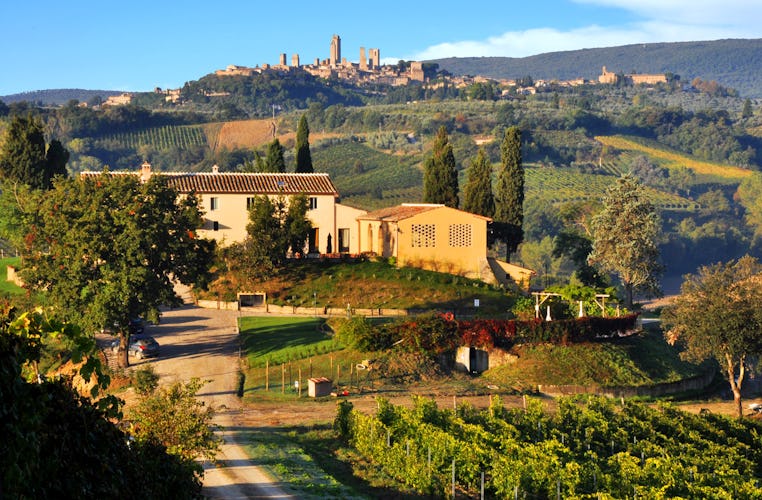 Agriturismo La Lucciolaia - View of San Gimignano
