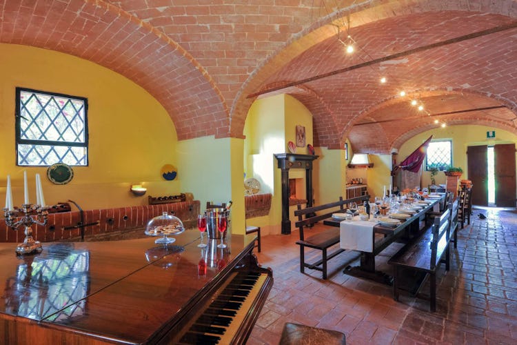 Agriturismo San Fabiano vicino Siena: ambienti confortevoli ed ampi dove poter trascorrere del tempo con la famiglia o gli amici