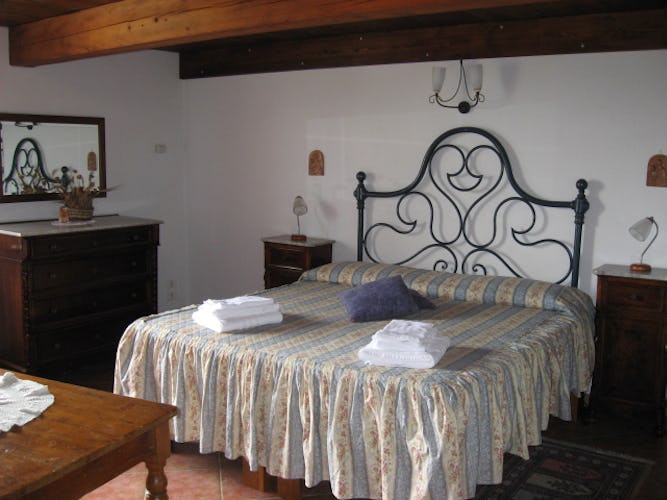 Double Room at Villani Farmhouse Near Florence
