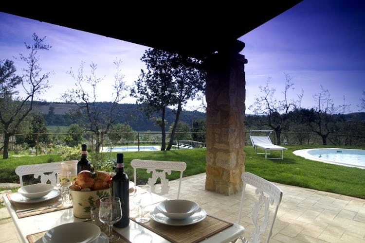 Outdoor breakfast, Borgo della Meliana country residence