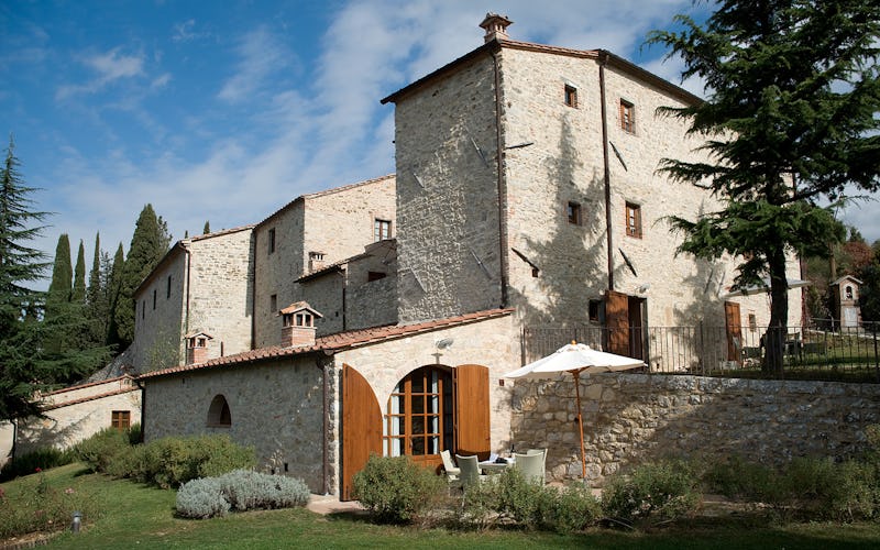 Side view of Borgo di Pietrafitta