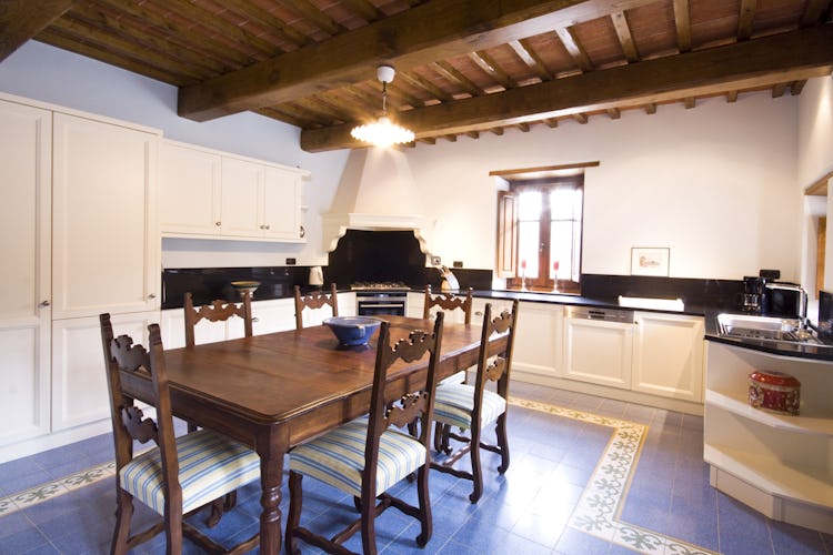 Borgo La Casa in Tuscany, Casa Girasole offers a fully equipped kitchen