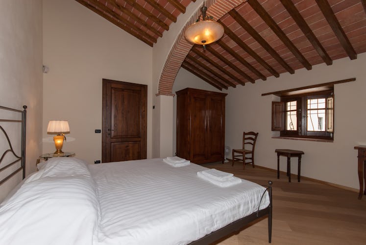 Borgo La Casa in Tuscany, Casa Girasole features a classical Tuscan decor
