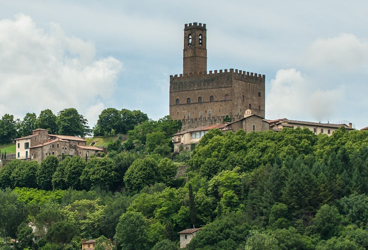 Borgo La Casa, vacation villa rental, visit of the Castello di Poppi