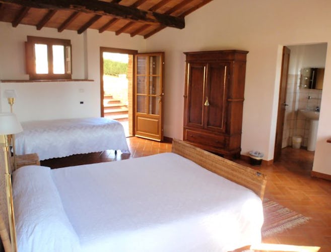 Family rooms are available at Casa Cernano