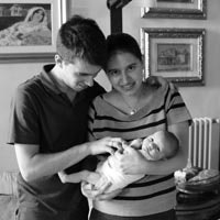 Riccardo & Lavinia, the owners Riccardo & Lavinia, the owners