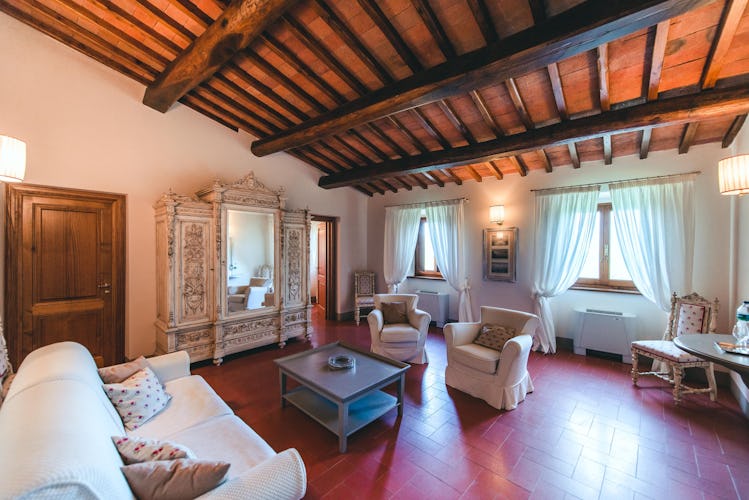 Castello Vicchiomaggio: sistemazioni accoglienti per famiglie e gruppi di amici