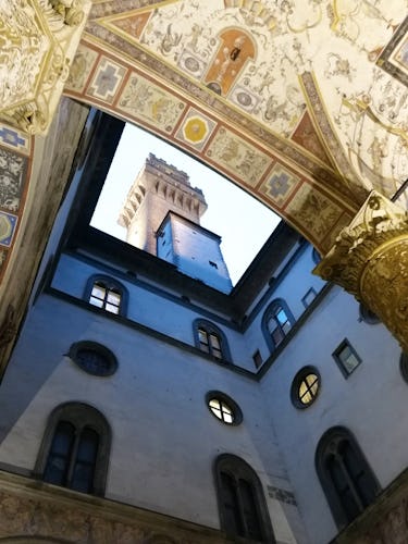 Vista su Palazzo Vecchio, uno degli edifici più rappresentativi di Firenze