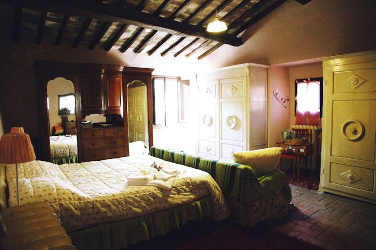 One of the comfortable rooms