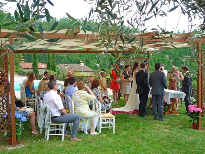 Wedding at the farmhouse