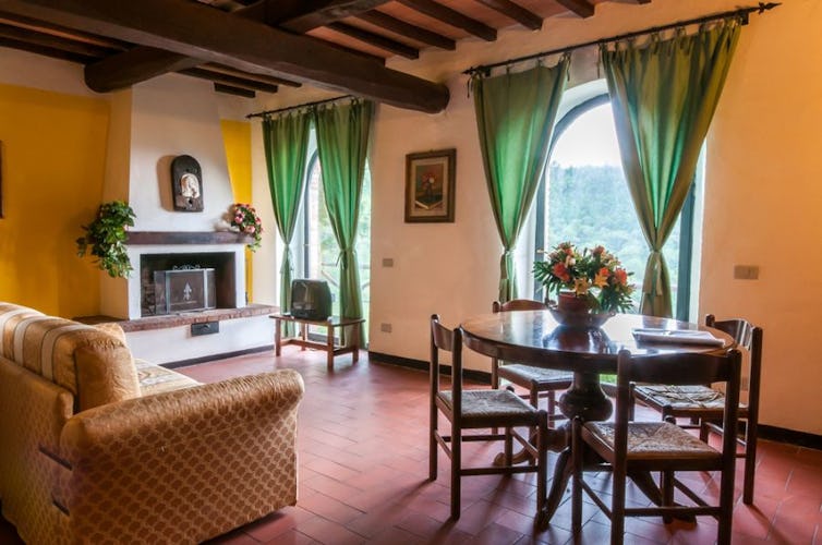 apartments in Tuscan farmhouse