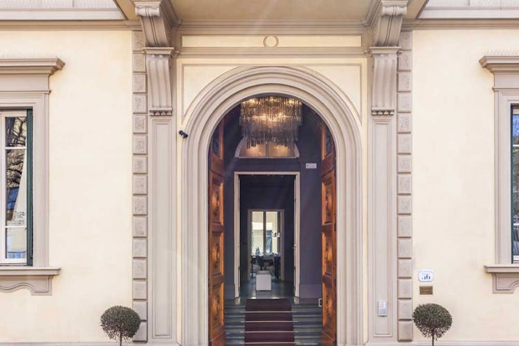 L'hotel era prima una villa storica in un'area residenziale di Firenze