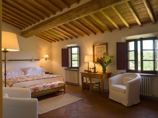 Panormaic views from every bedroom at Hotel le Fontanelle, classic