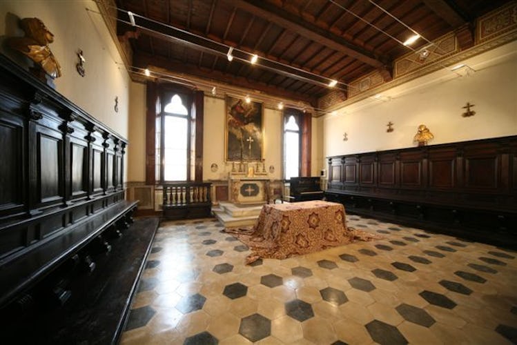 The meeting room at il Chiostro del Carmine