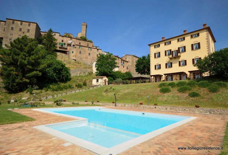 Under the shadow of a medieval fortress, il Ciliegio Residence