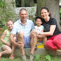 La famiglia Bovelli, proprietari de Il Palagetto La famiglia Bovelli, proprietari de Il Palagetto