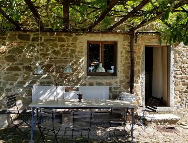 La Casa in Chianti: circondata da ampi giardini ben tenuti e curati