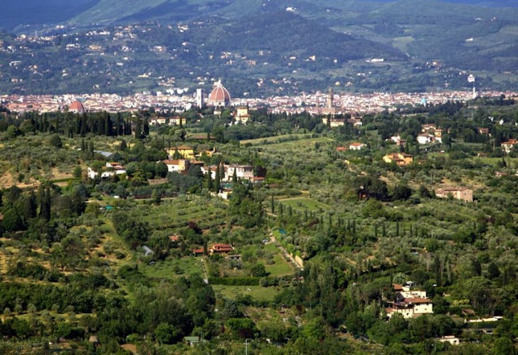 Panoramic view from the Marignolle Relais of Florence
