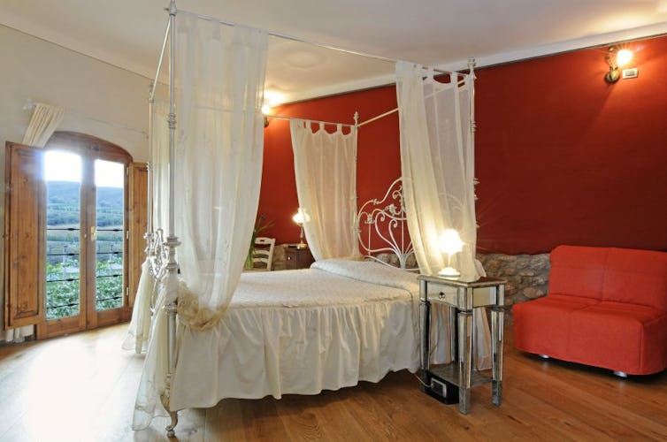 There are two B&B Suites with extra space at Palagetto di Sotto