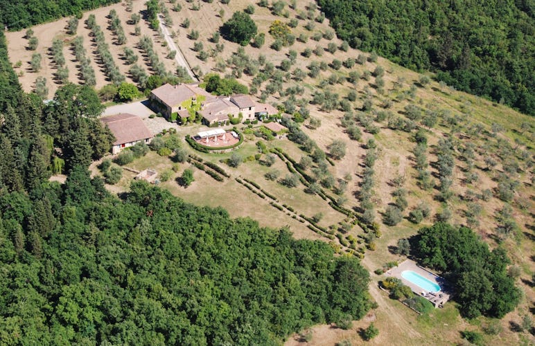 Podere Patrignone - Aerial View