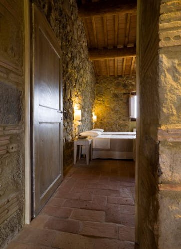 Particular of the bedroom Arcidosso farmhouse