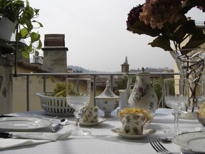 Colazione con splendida vista su Santa Croce