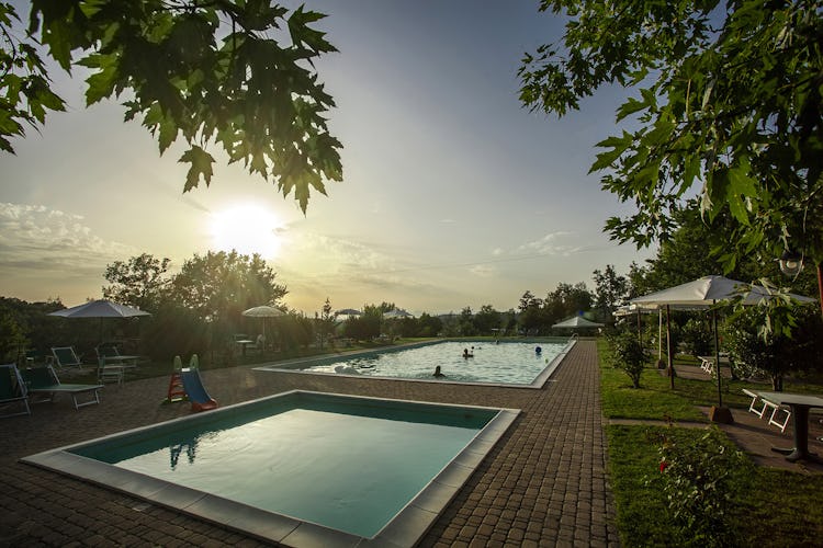 Amazing Pool at Tenuta Moriano Chianti Tuscany