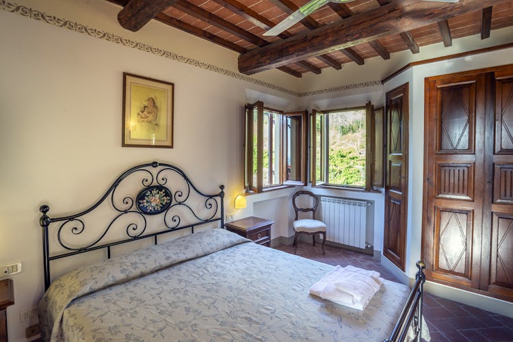 Camera nell'appartamento Galileo nella Villa nel Chianti