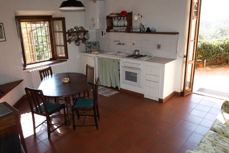 Sunny kitchens, with spectacular views over Tenuta San Vito