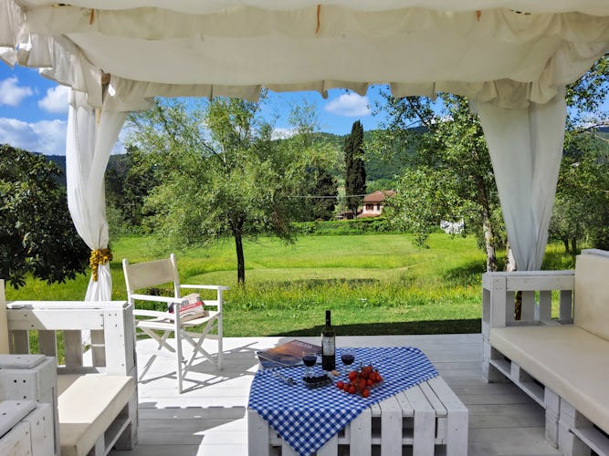 Close to restaurants or the silent countryside at Villa Cafaggiolo