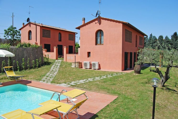 At Villa Montegufoni there is a shared pool and garden area