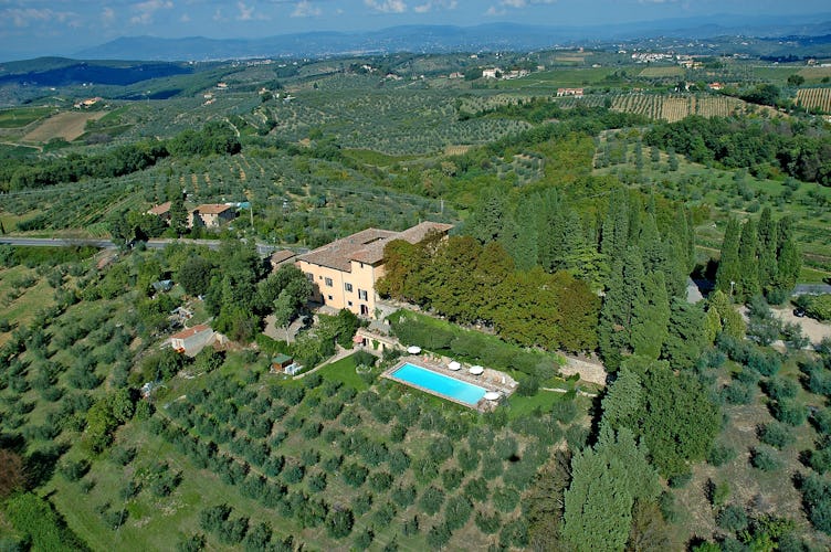 Villa il Poggiale - An arial view of the estate