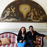 Liliana & Dante, proprietari della Villa Rossi Mattei Liliana & Dante, proprietari della Villa Rossi Mattei