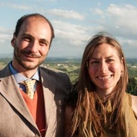 Tommaso e Chiara, Proprietari di Villa Vianci Tommaso e Chiara, Proprietari di Villa Vianci