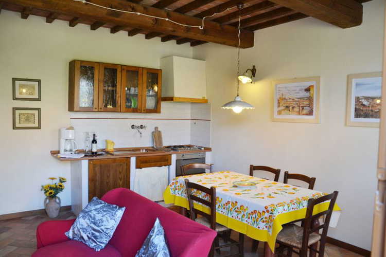 Ogni casa Ã¨ dotata di biancheria e tutto l'occorrente per cucinare