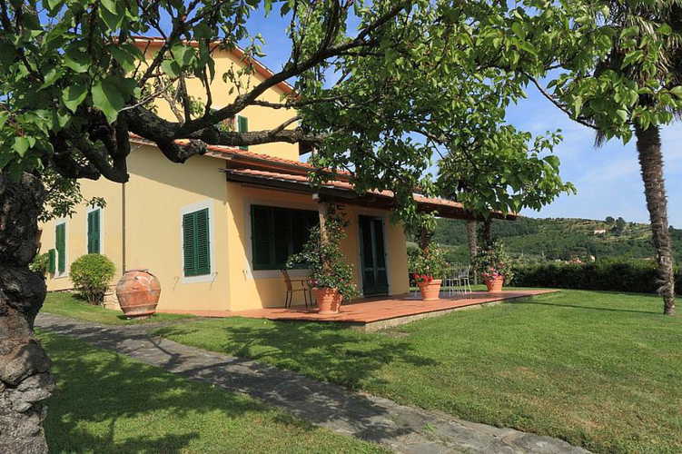 Set in the green Pistoia landscape at Agriturismo Casa Italia