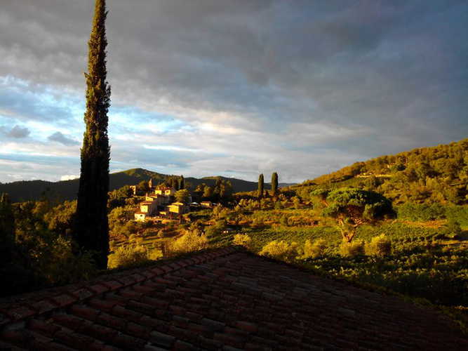 A lovely view of the countryside