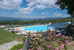 Agriturismo La Collina Delle Stelle - piscina panoramica con vista sul paesaggio della valle del Casentino