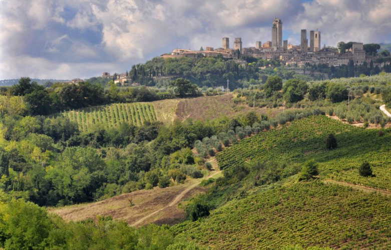 San Gimignano da  Lucciolaia Agriturismo