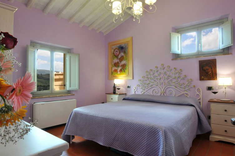 Camera da letto Lucciolaia Agriturismo