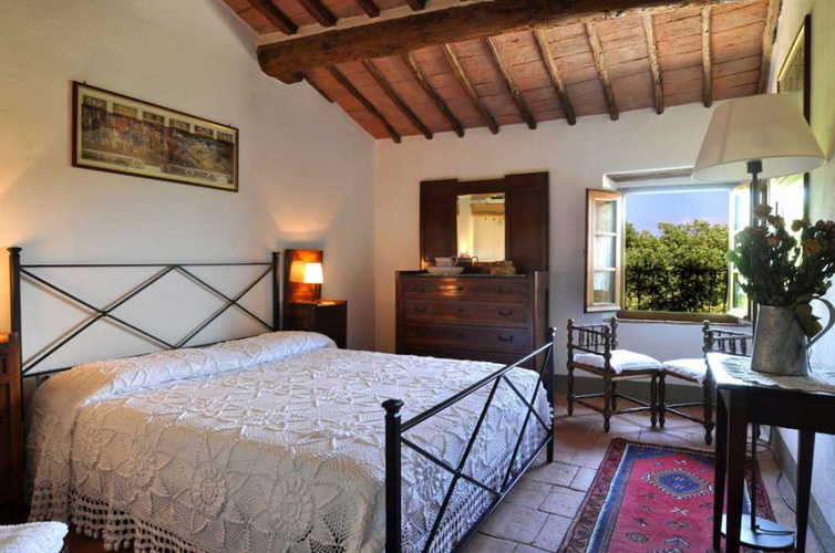 Though in a country style all rooms boast modern amenities and AC