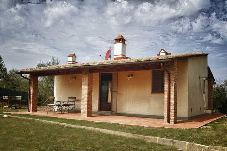 One of the apartment of Montalbino, restored in the Tuscan style