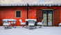 Montalbino, the snowy restaurant