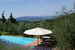 La piscina ed il paesaggio circostante
