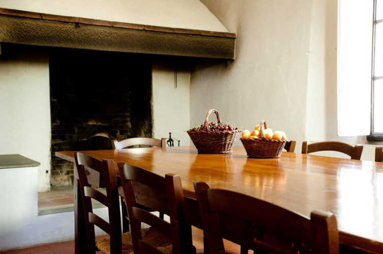 Family style dining room where everyone can join the fun