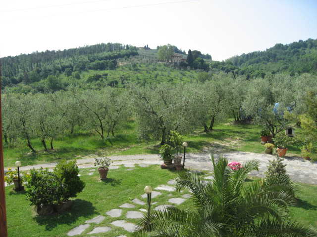 View from the Farmhouse Villani Near Florence