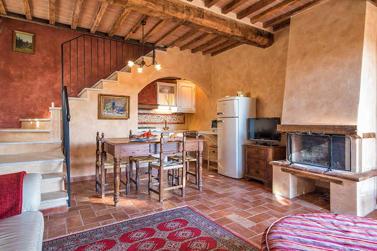Apartment La Roccaia - Sala e Soggiorno