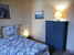 Lodging in Florence, particular of the bedroom 