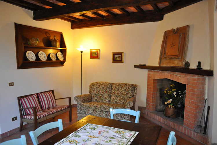 Il soggiorno per trascorrere una serata in completo relax